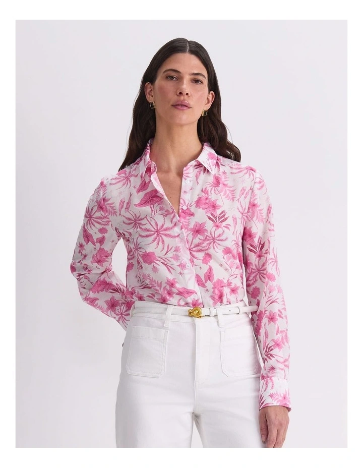 Cotton Silk Palm Shirt image 1