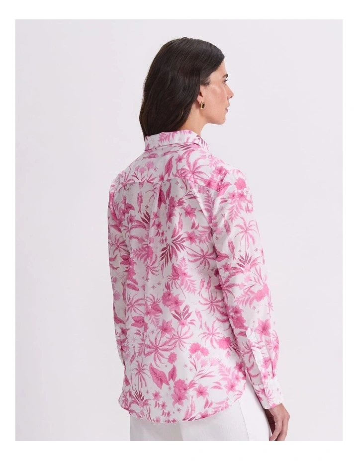 Cotton Silk Palm Shirt image 2