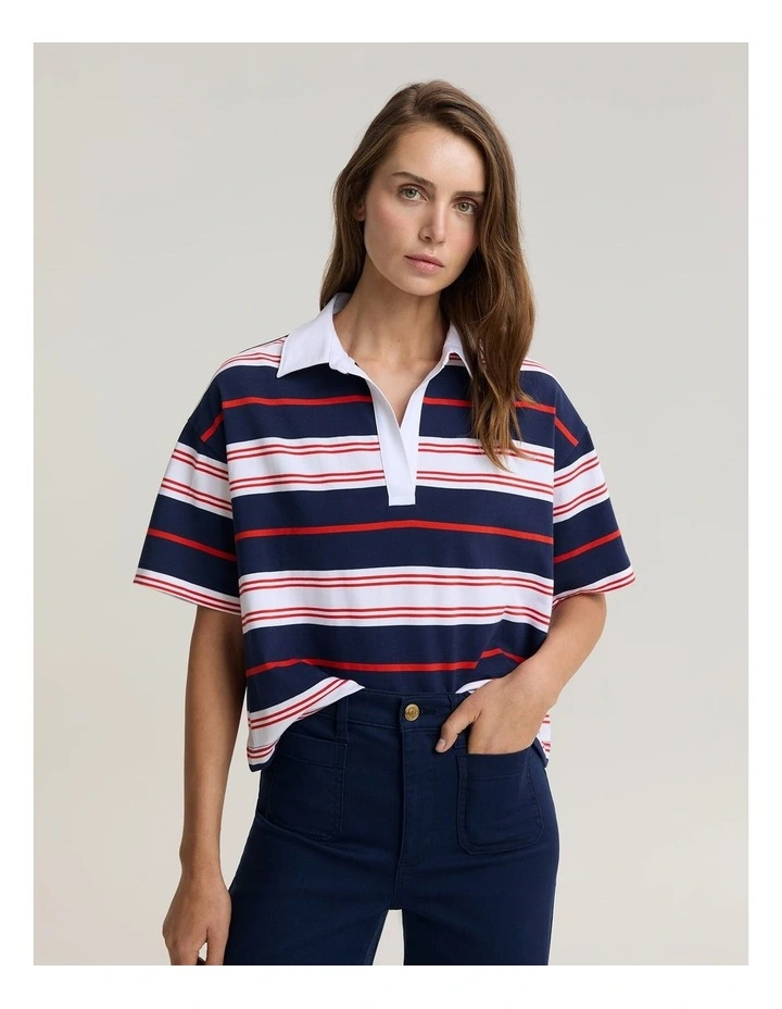 Short Sleeve Rugby Tee image 1