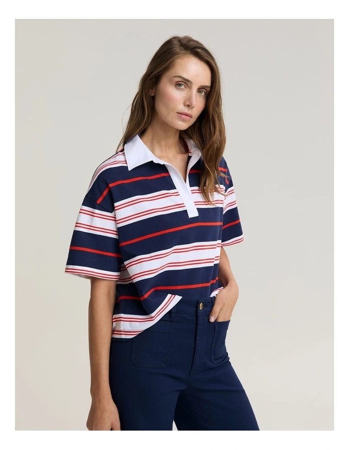 Short Sleeve Rugby Tee image 4