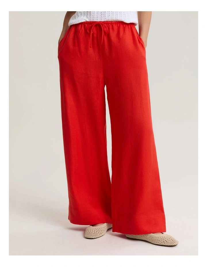Ariana Wide Leg Linen Pant image 1