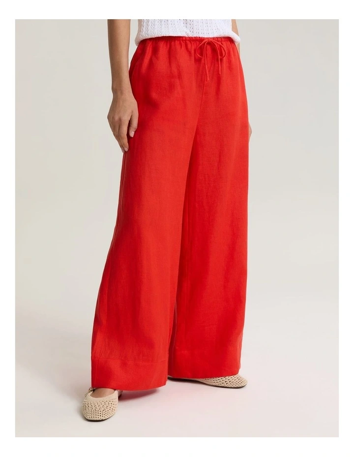 Ariana Wide Leg Linen Pant image 4