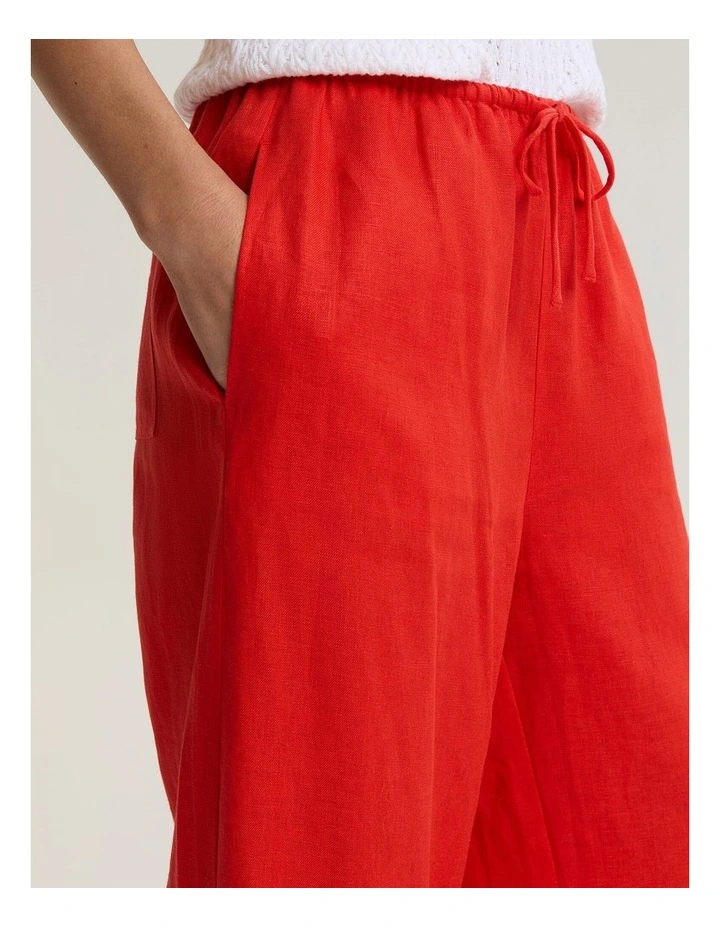 Ariana Wide Leg Linen Pant image 5