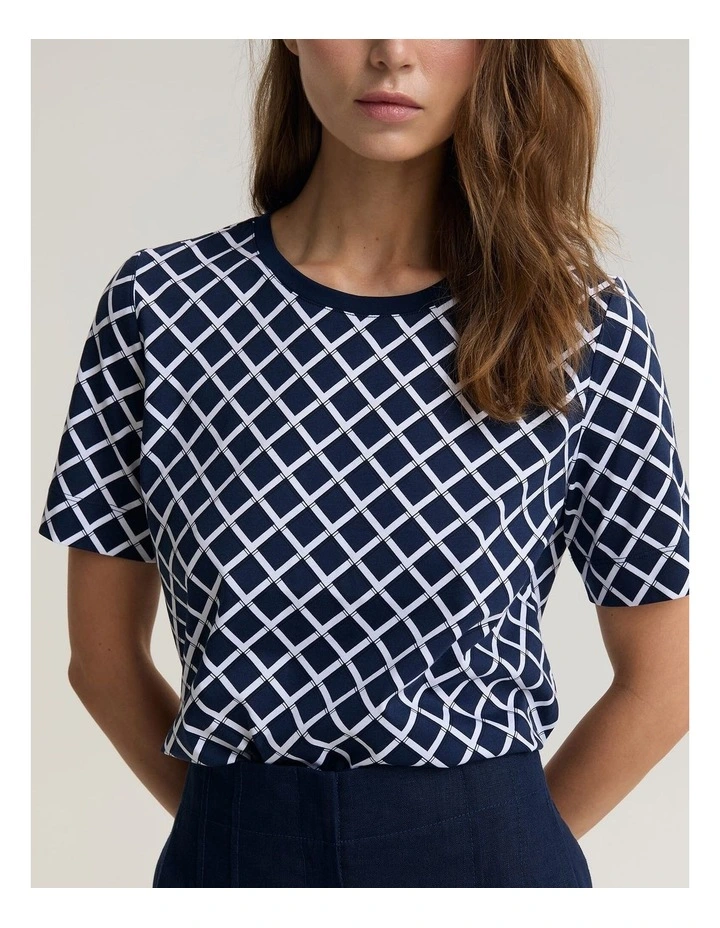 Geo Print Merc Tee image 5