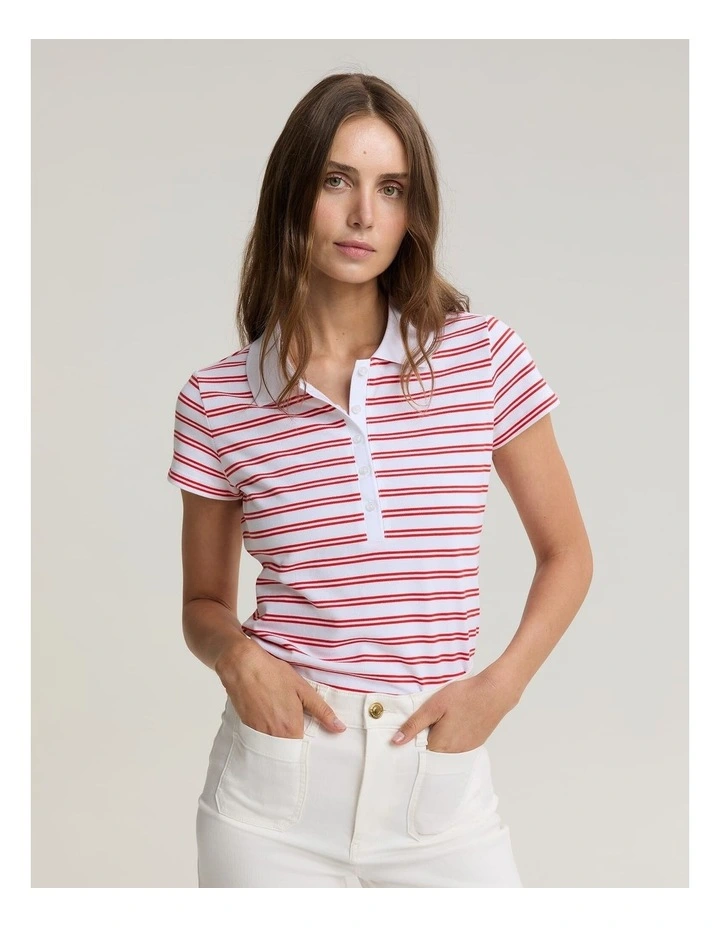 Florence Contrast Polo image 1