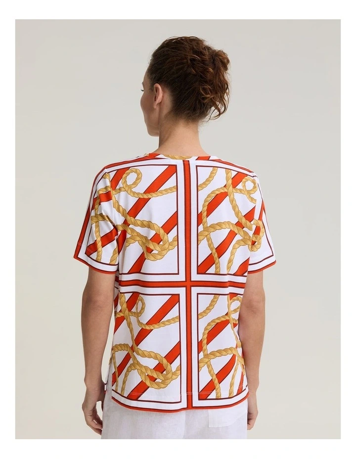 Clove Print Merc Tee image 2