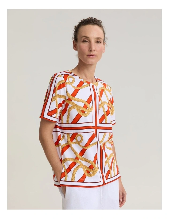 Clove Print Merc Tee image 4