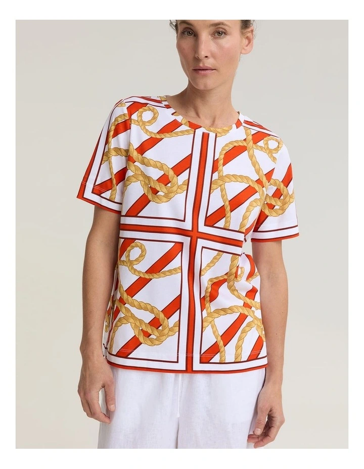 Clove Print Merc Tee image 5