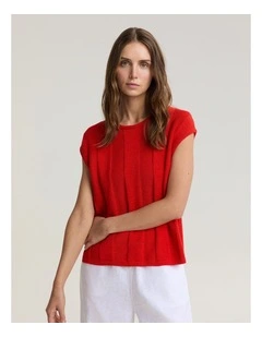 Josie Side Split Knit