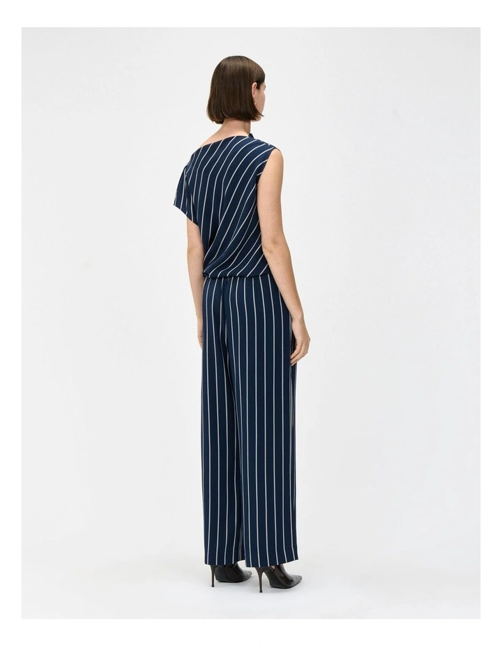 Pinstripe Pant in Navy image 2