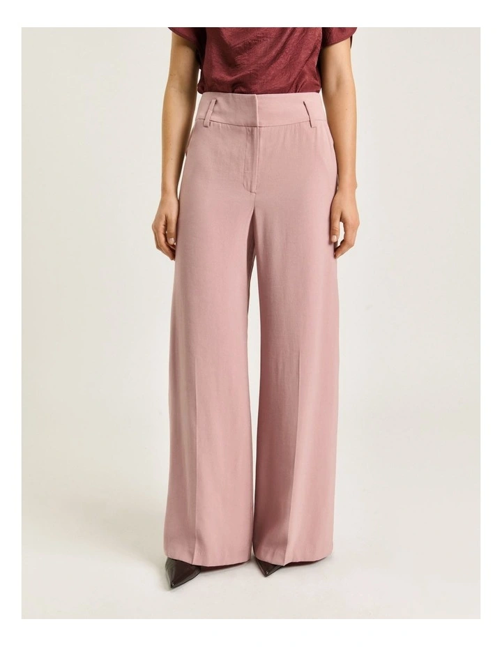 FLUID TWILL WIDE LEG PANT image 3