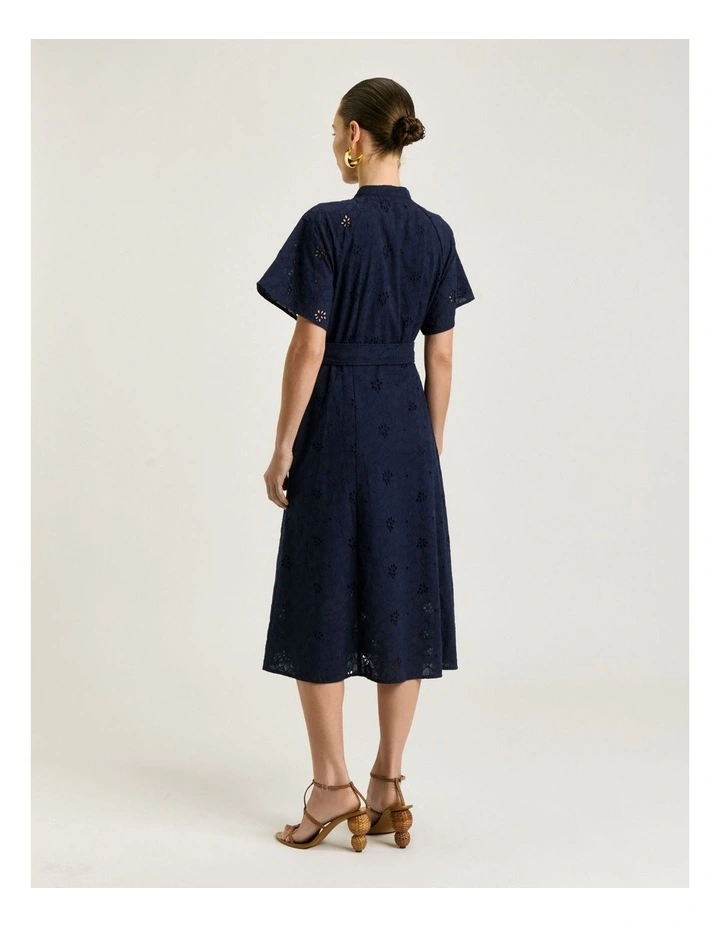 Floral Broderie Shirtdress image 2