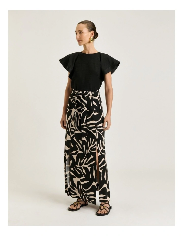 Foliage Maxi Skirt in Multi image 2