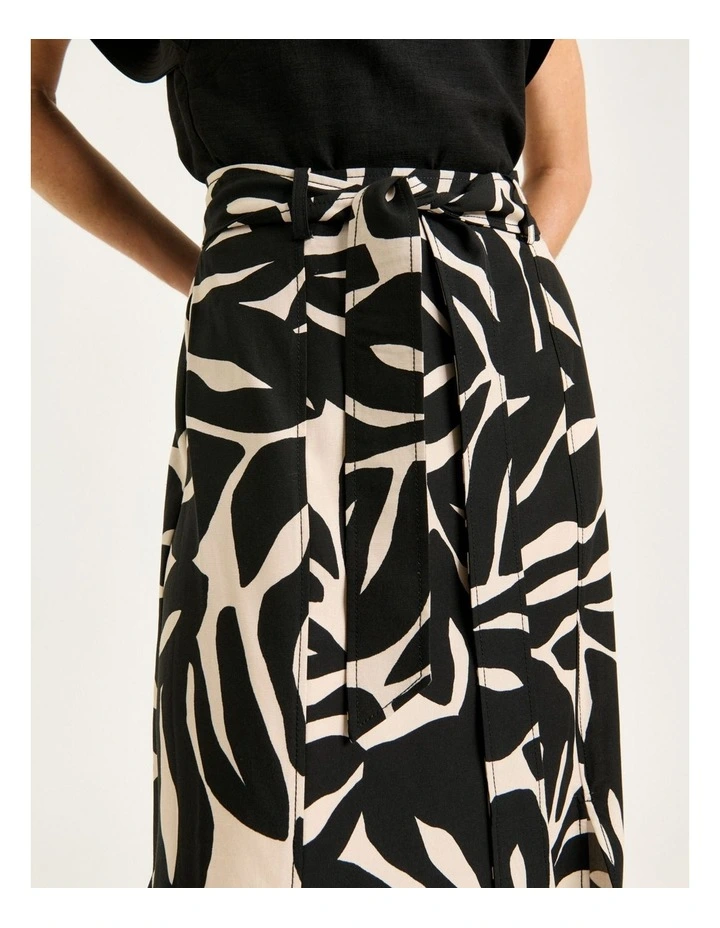 Foliage Maxi Skirt in Multi image 5