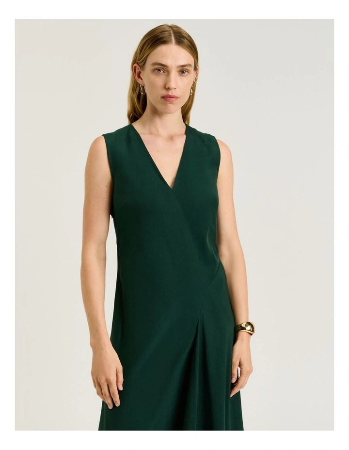 European Lyocell Linen Bias Dress image 3