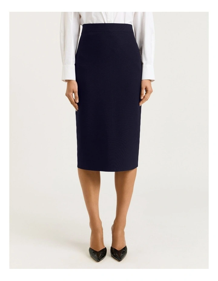 Milano Pencil Skirt in Ink image 1