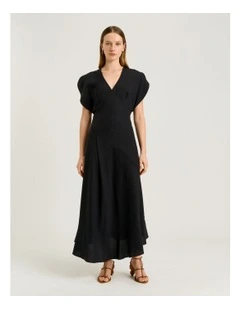 TENCEL COTTON BIAS EMPIRE LINE DRESS
