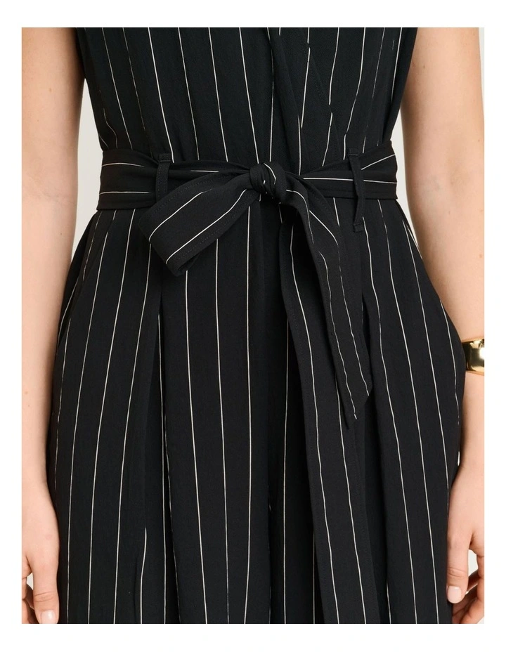 Wide pinstripe jumpsuit image 5