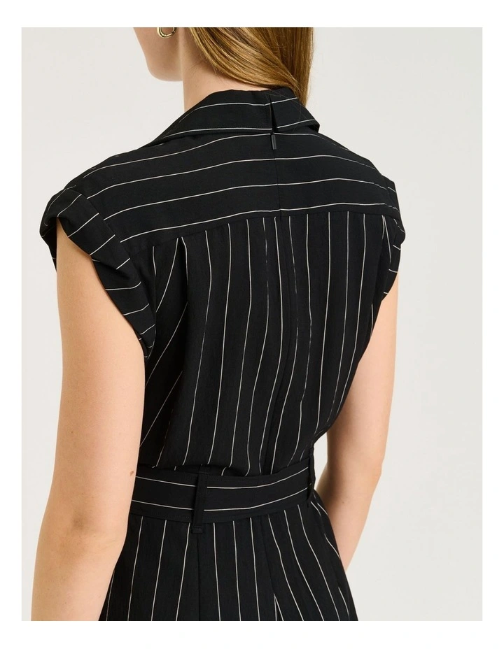 Wide pinstripe jumpsuit image 6