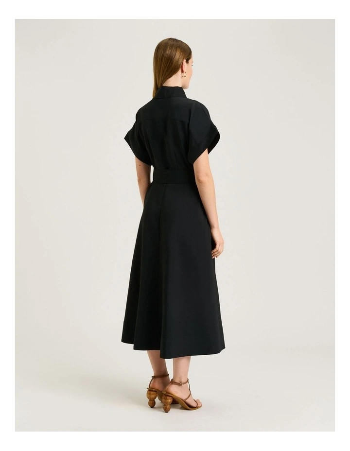 DRAPEY MODAL BLEND SHIRTDRESS image 2