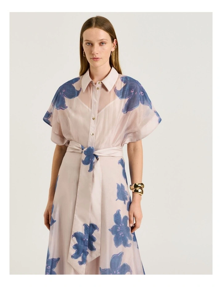 IVORY LILY SHIRTDRESS image 3