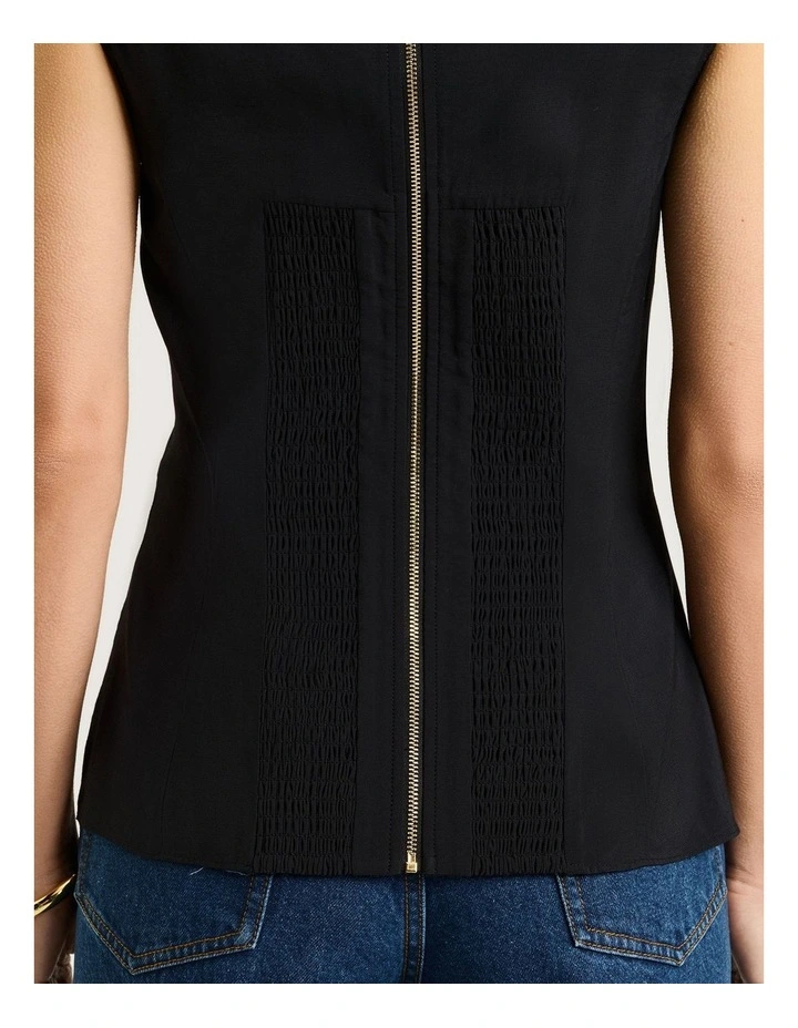 Drapey Modal Draped Front Top image 4