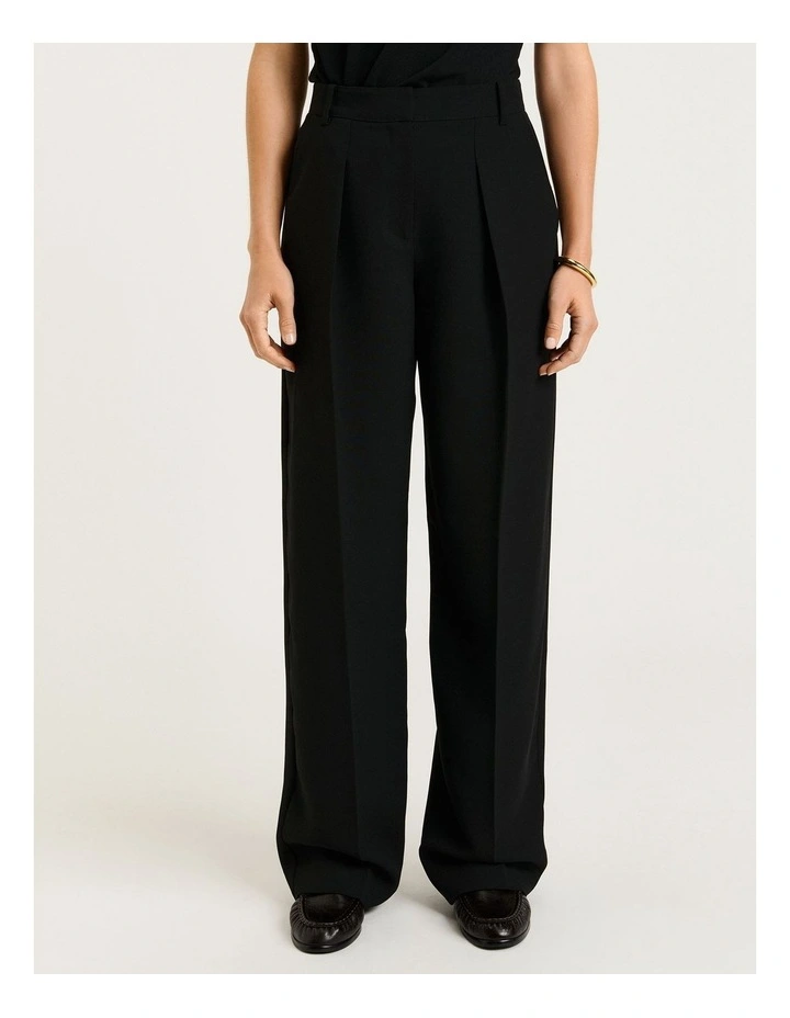 Double Weave Soft Barrel Leg Pant image 1