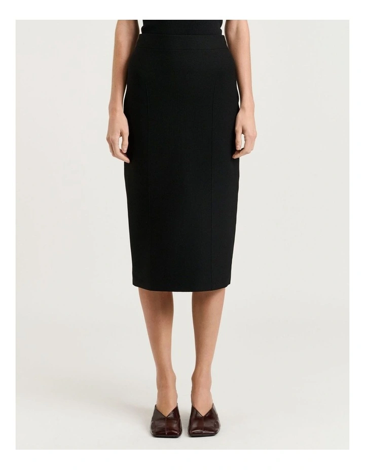 MILANO KNIT PENCIL SKIRT image 1