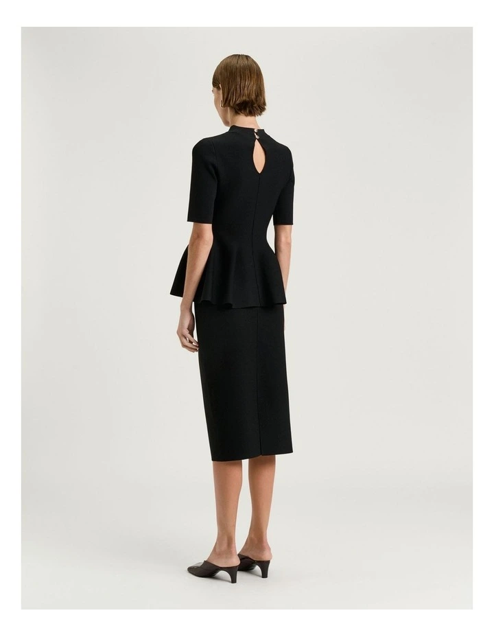 MILANO KNIT PENCIL SKIRT image 2