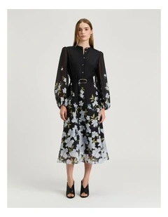 Cascade Azalea Shirtdress