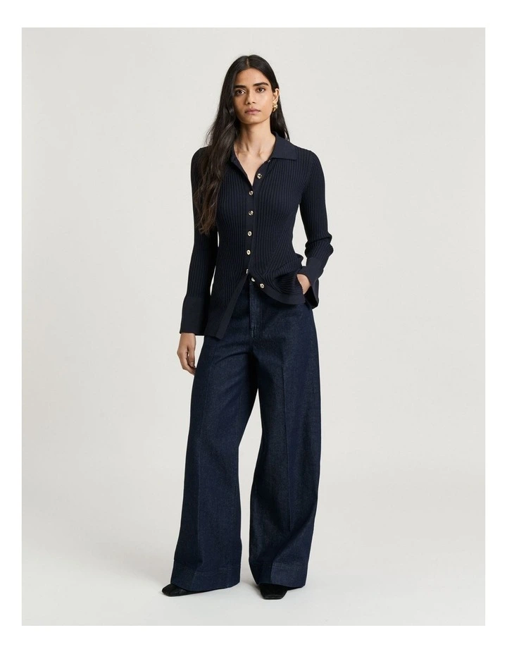 Ribbed Knit Shirt image 4