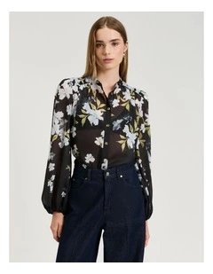 CASCADE AZALEA BLOUSE