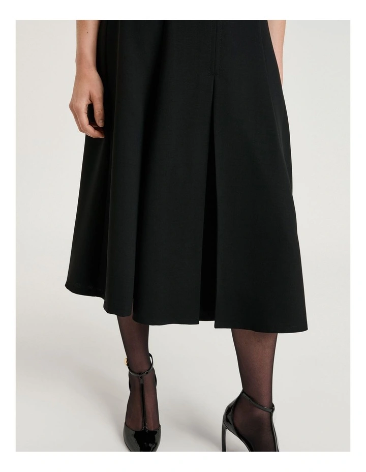 DOUBLE WEAVE A LINE MIDI SKIRT image 4