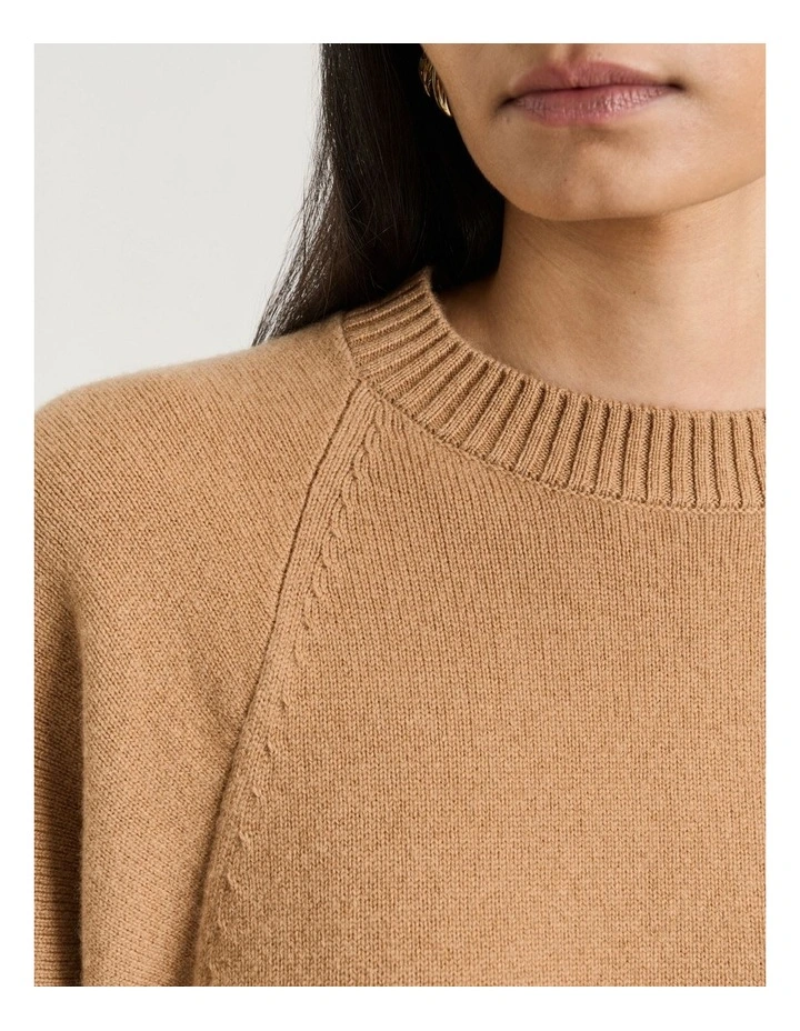 Merino Cape Sleeve Sweater image 4