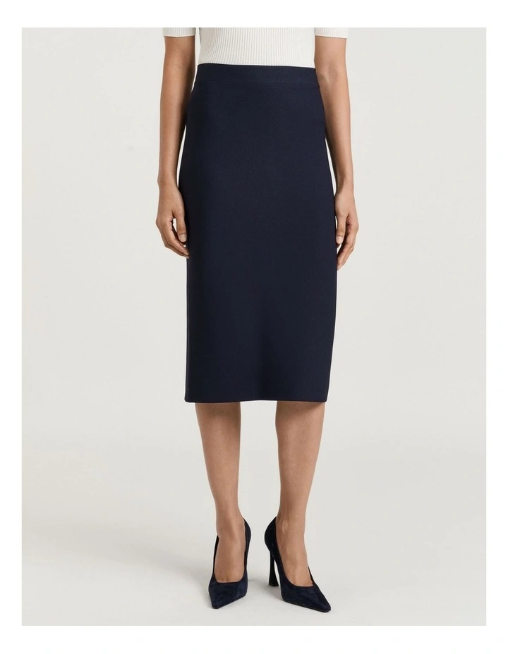 Milano Pencil Skirt in Ink image 1