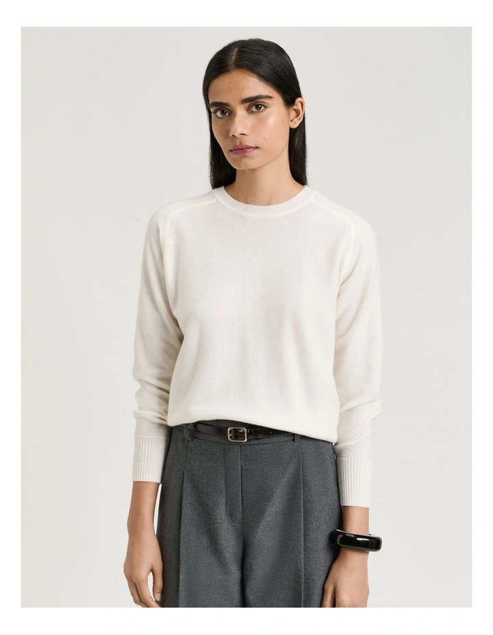 MERINO CREW NECK SWEATER image 1