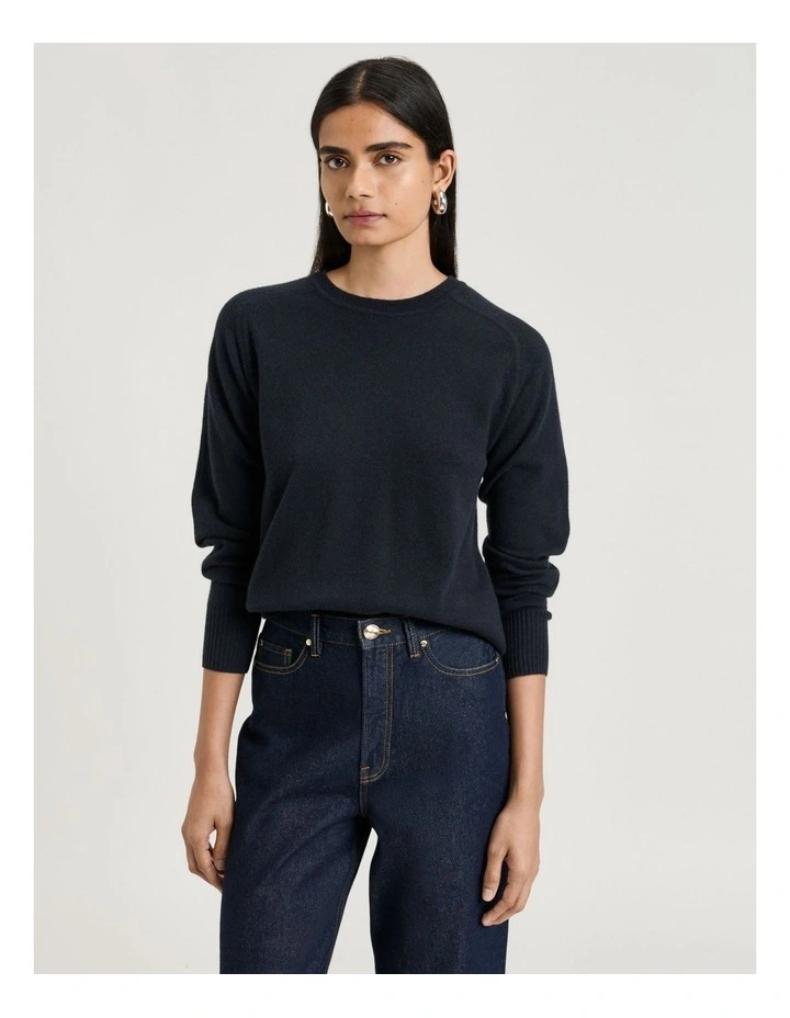 MERINO CREW NECK SWEATER image 1