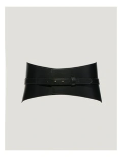 Leather Waist Cincher Belt