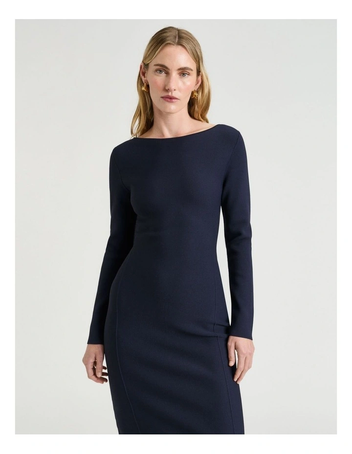 INK MILANO LONG SLEEVE PENCIL DRESS image 3