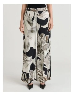 Baroque Straight Leg Pant in Black