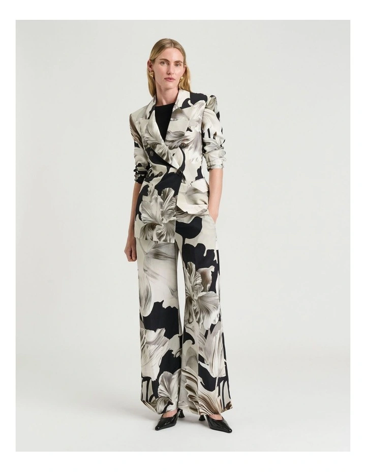 Baroque Straight Leg Pant in Black image 3