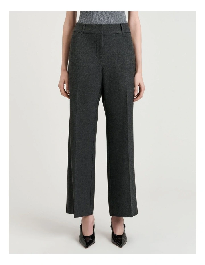 HOUNDSTOOTH WIDE LEG PANT image 1
