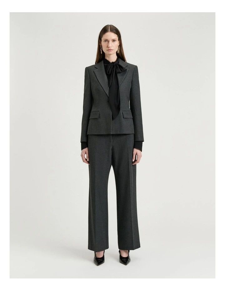HOUNDSTOOTH WIDE LEG PANT image 5