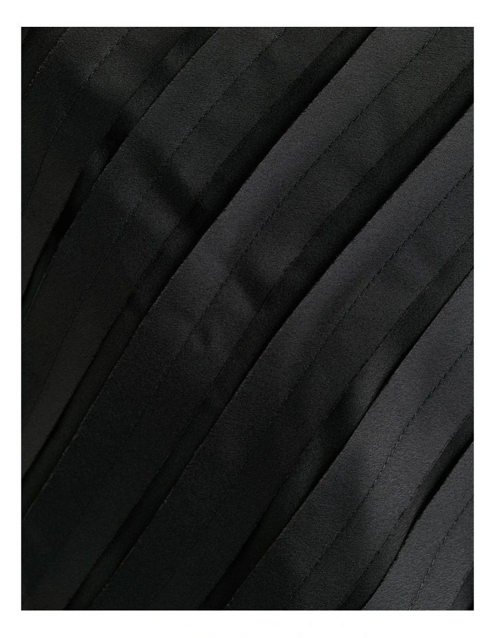 STRIP SATIN BIAS BLOUSE image 3