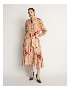 Whisper Poppy Shirtdress