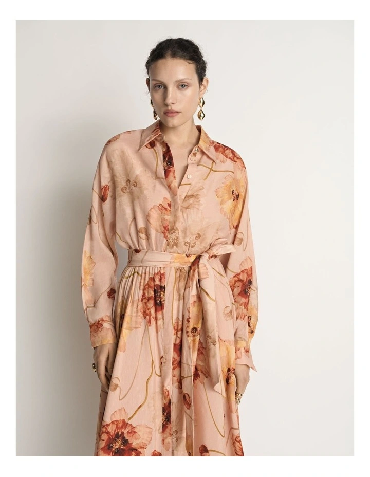 Whisper Poppy Shirtdress image 5