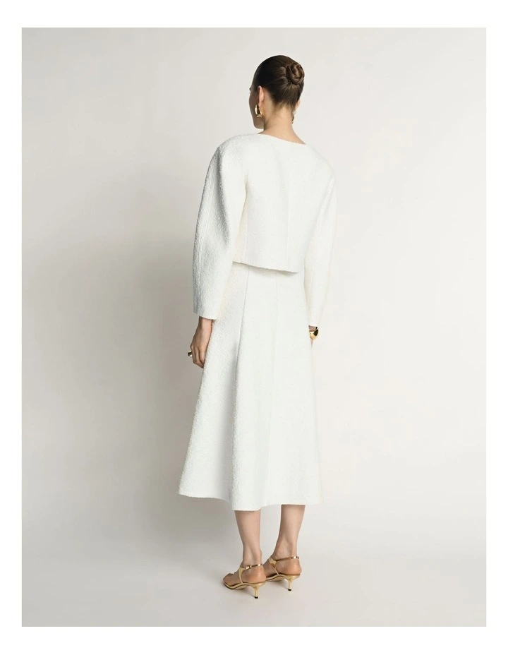 Boucle Cropped Jacket image 2