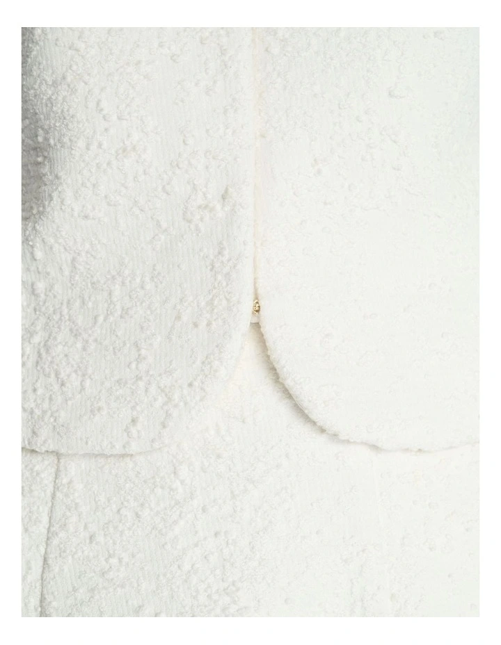 Boucle Cropped Jacket image 3
