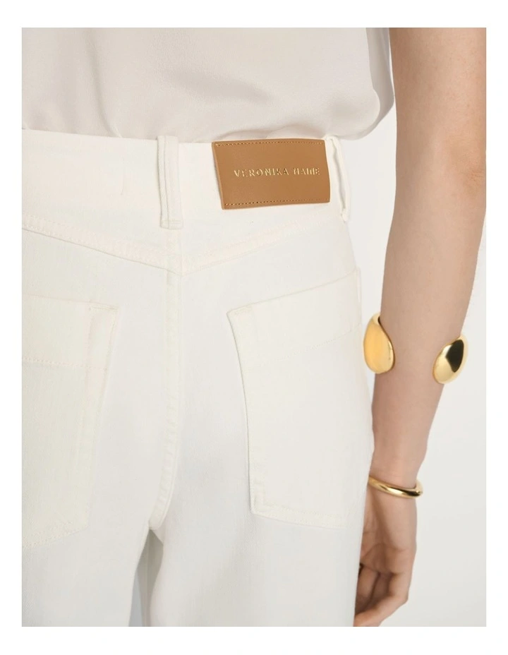 Denim High Rise Cropped Jean image 3