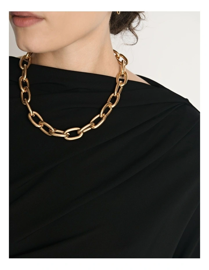 Asymmetric Draped Neck Top image 3